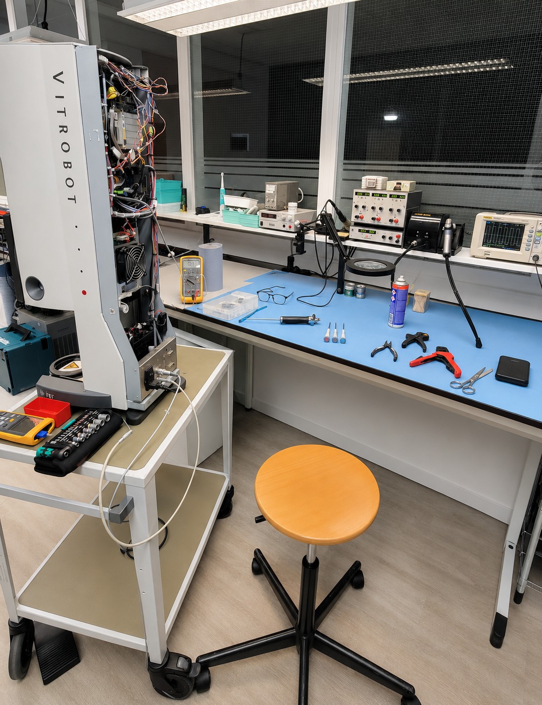 Vitrobot maintenance workshop